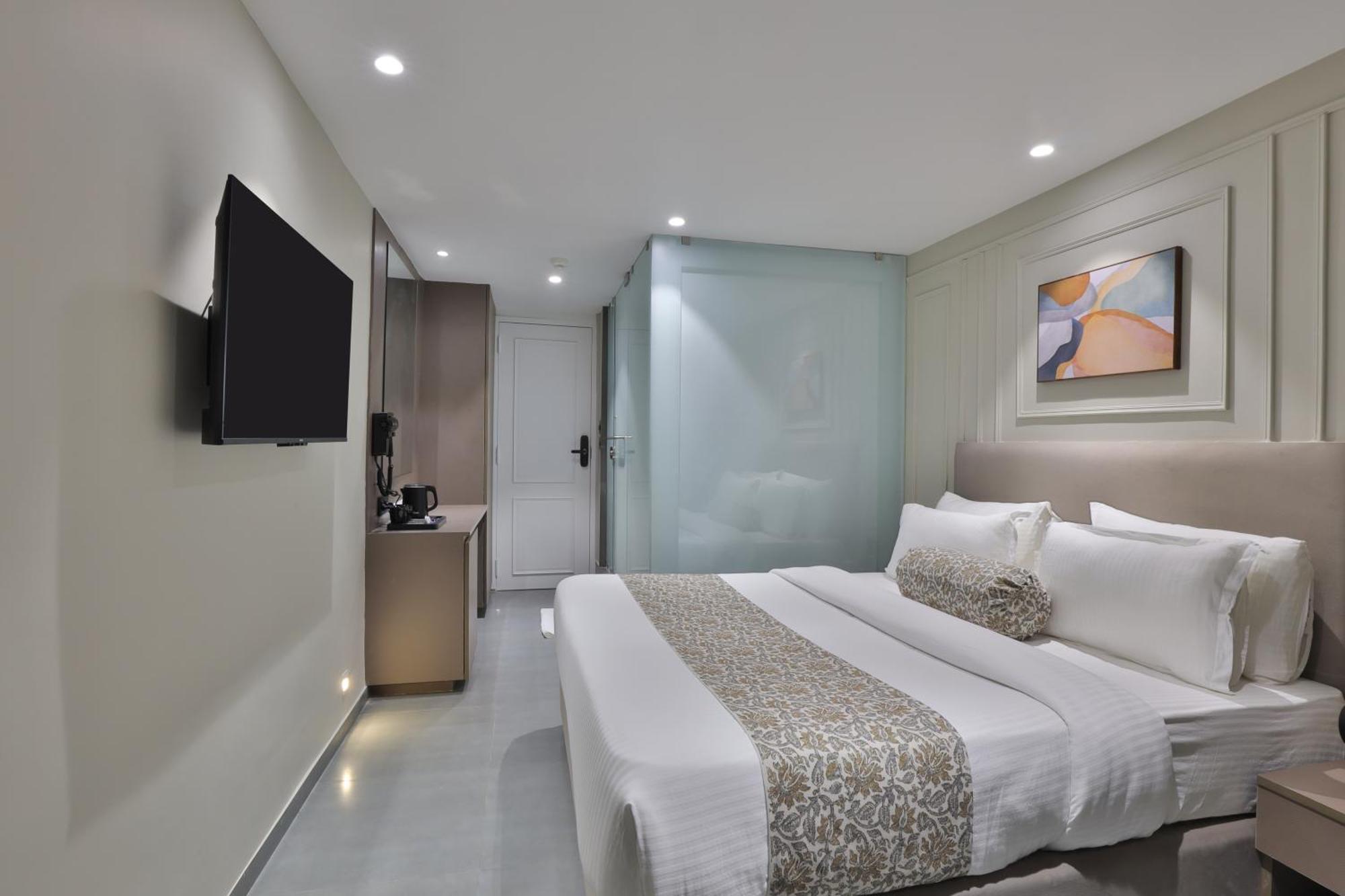 Hotel The Grand Suites Ahmadábád Exteriér fotografie